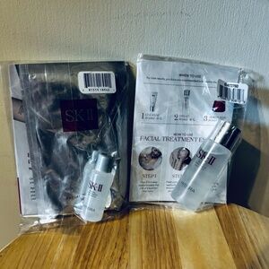 Lot of 3 luxury mini trial sizes SK-II Pitera serum and mask products NWT